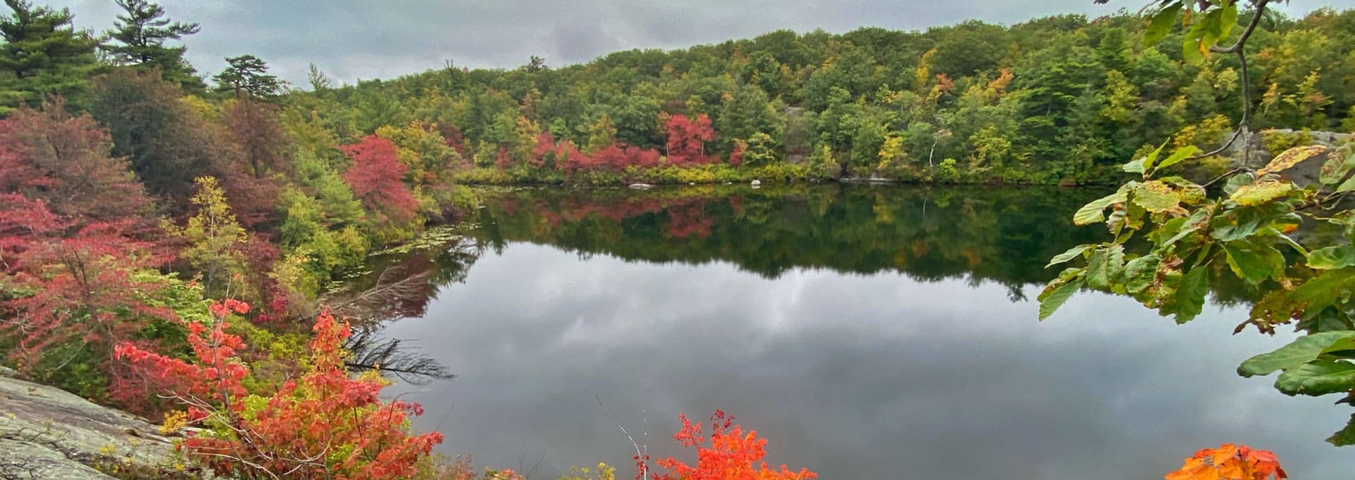 Lake Tiorati in fall